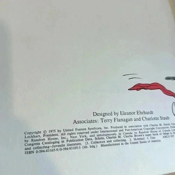 Charlie‎ Brown's Super book of Things to Do & Collect 1975 Vintage UFS - Picture 6 of 7